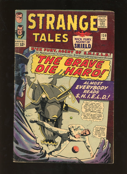 Strange Tales #139 (1965) front cover collectible comic book