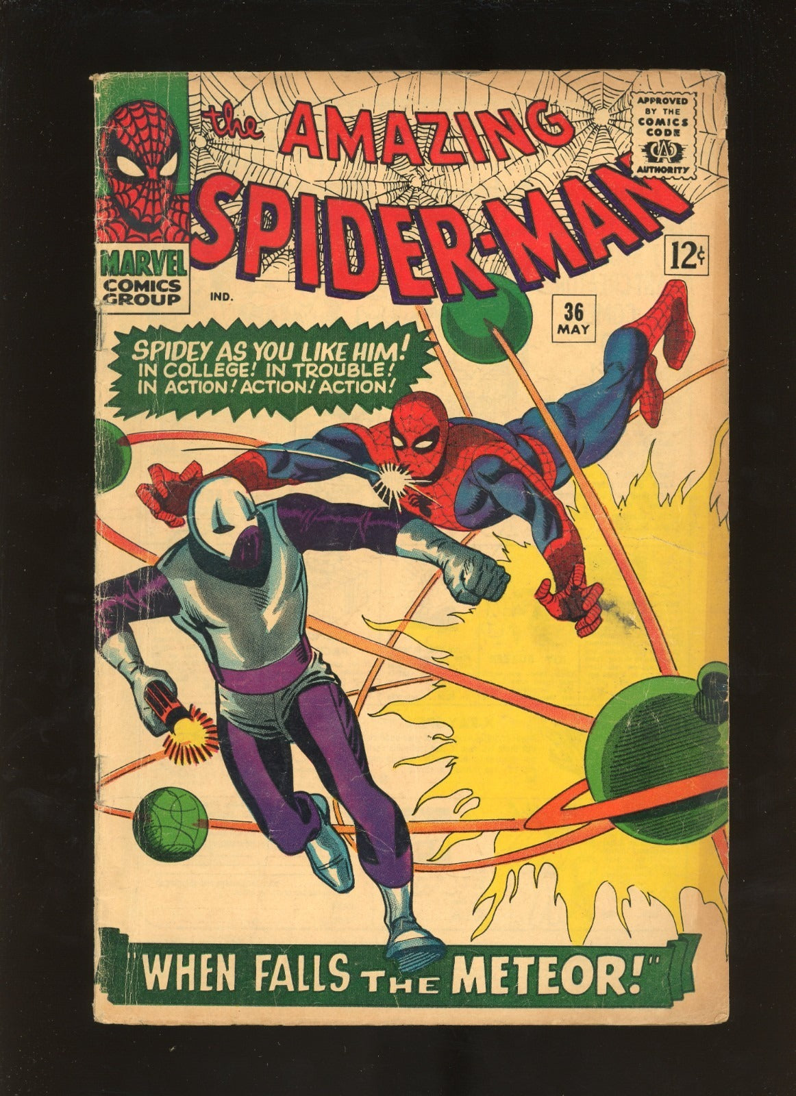 Amazing Spider-Man #36 (1966) front cover collectible comic book