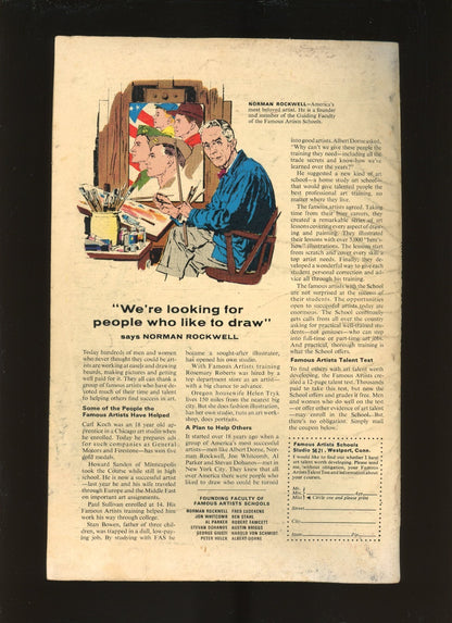 Marvel Super-Heroes #12 (1967) back cover condition photo raw comic