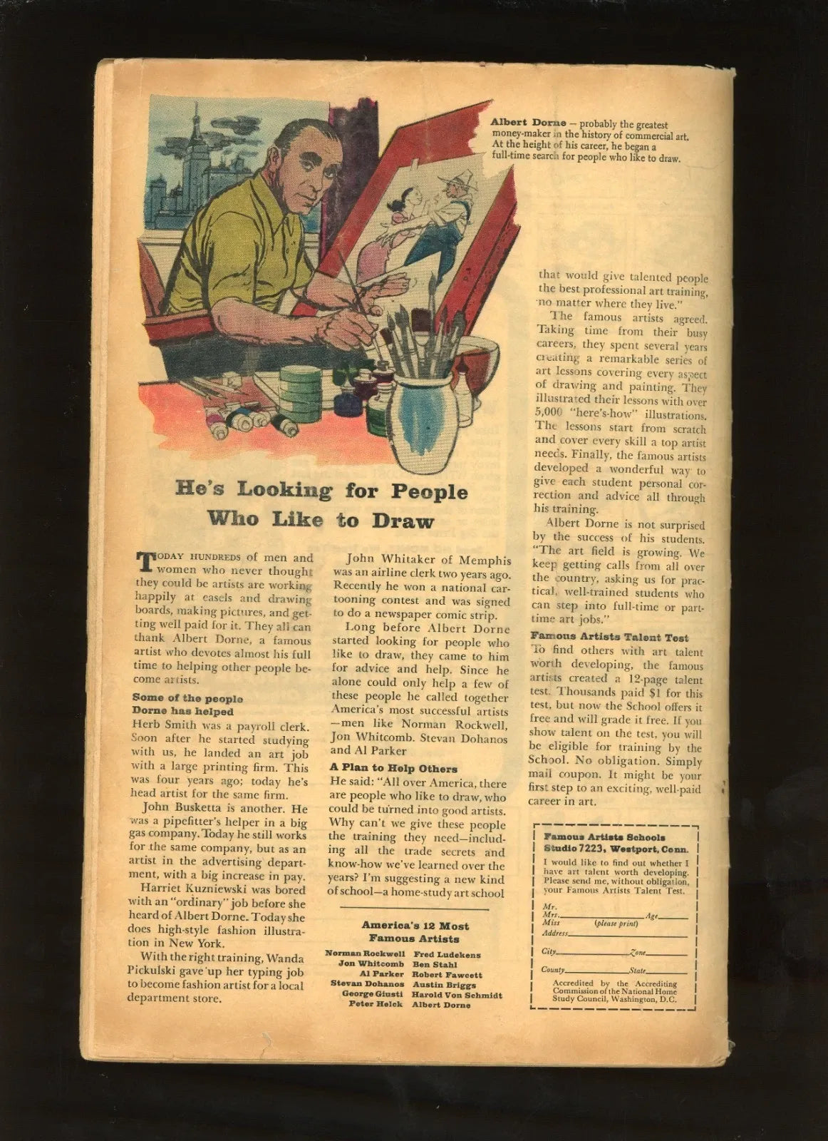 Avengers #5 (1964) back cover condition photo raw comic