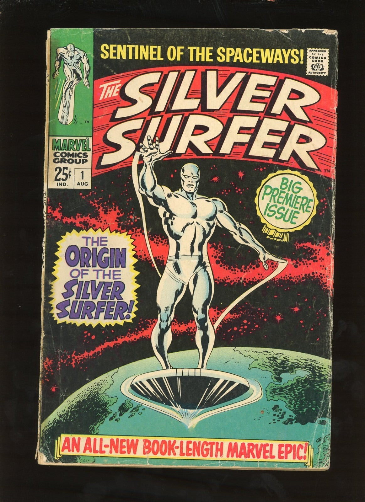 Silver Surfer #1 (1968) front cover collectible comic book