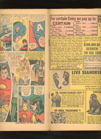 Avengers #9 (1964) additional condition photo collectible raw comic