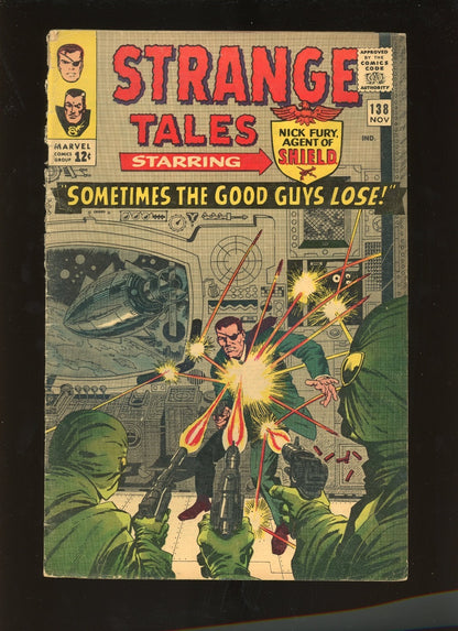 Strange Tales #138 (1965) front cover collectible comic book