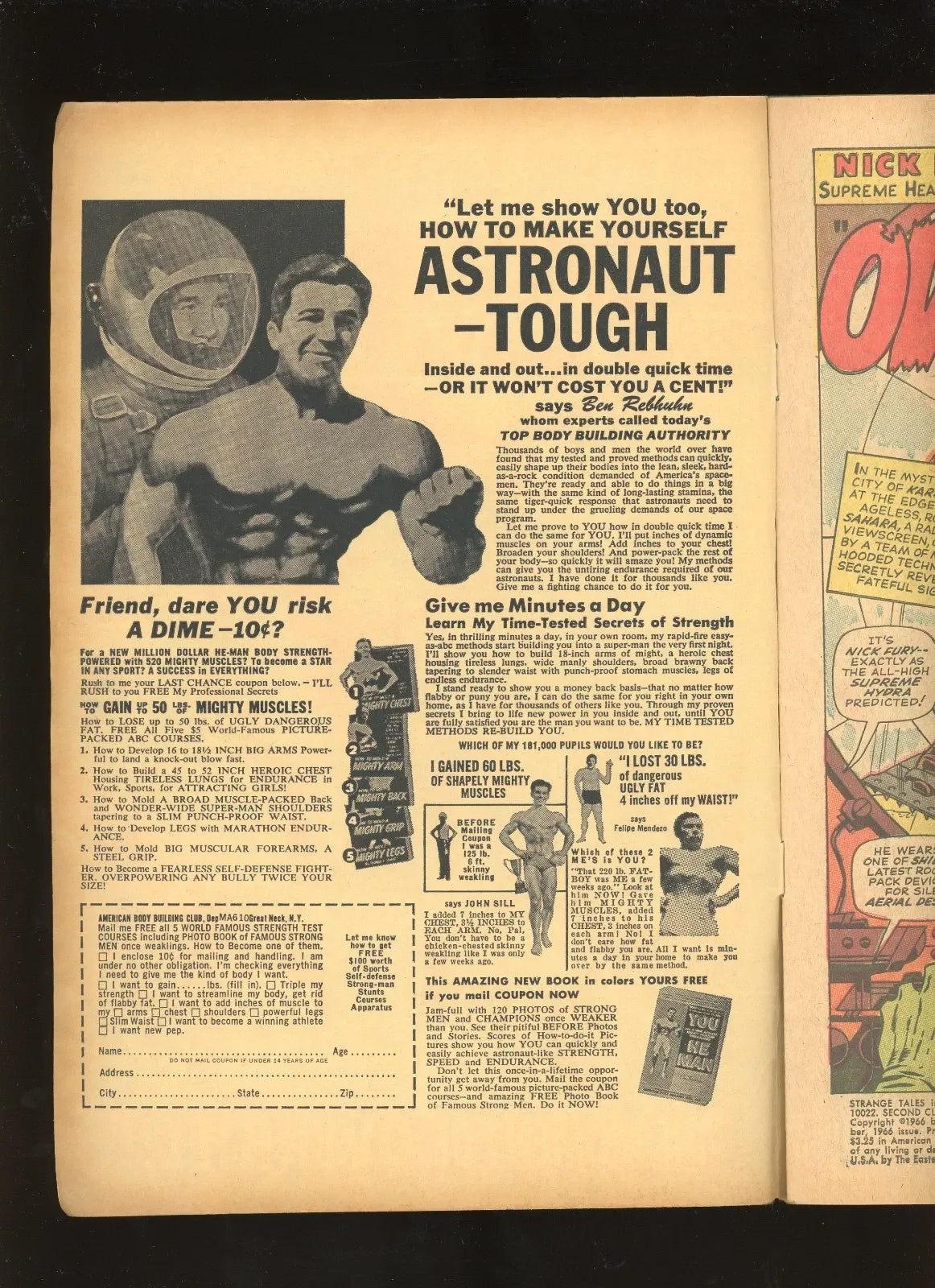 Strange Tales #151 (1966) additional condition photo collectible raw comic