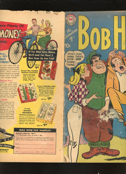 Adventures of Bob Hope #59 (1959) back cover condition photo raw comic