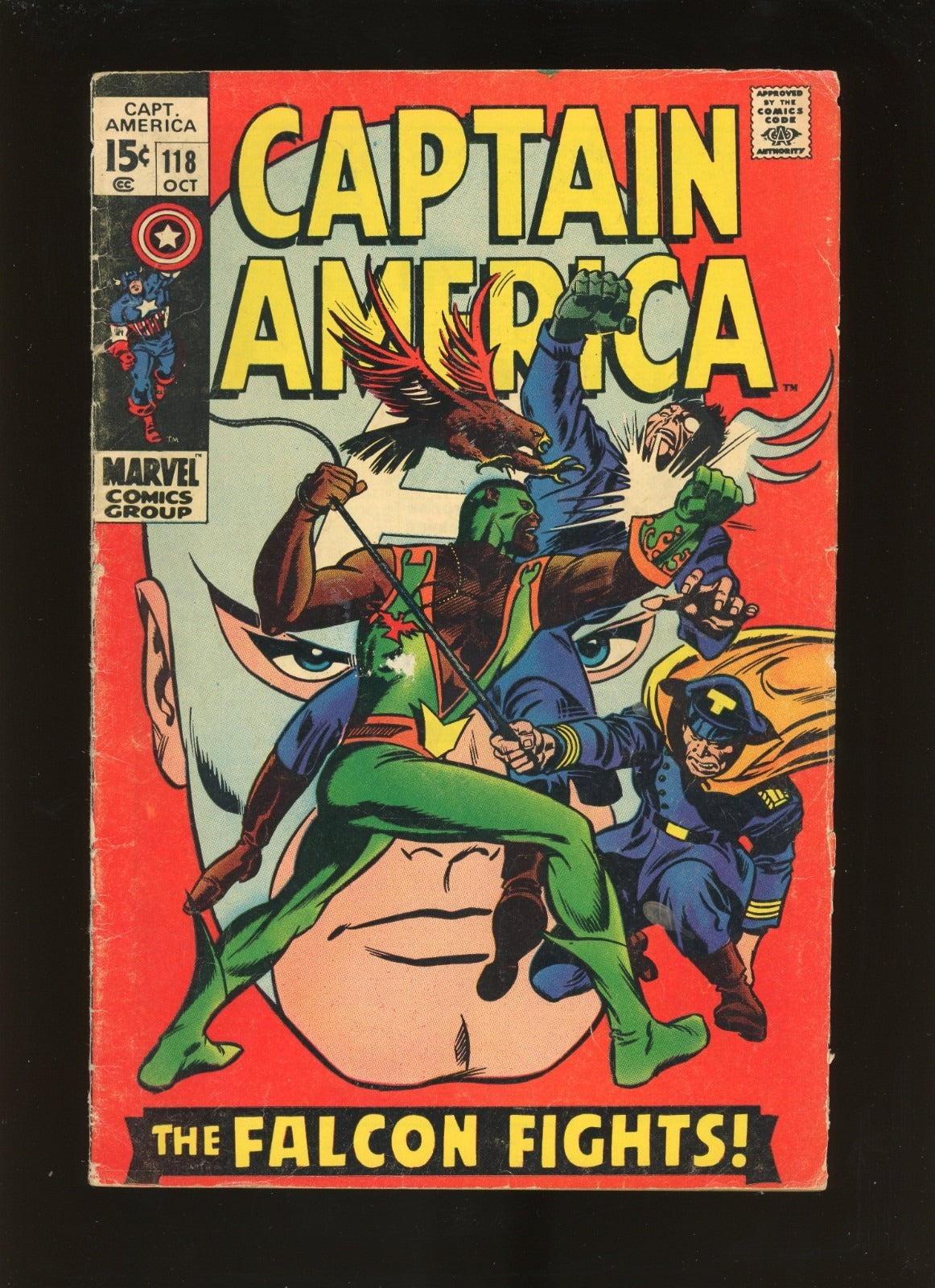 Captain America #118 (1969) front cover collectible comic book