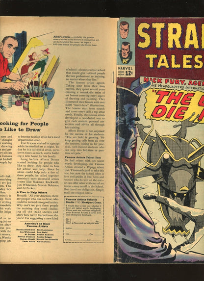 Strange Tales #139 (1965) interior page condition photo