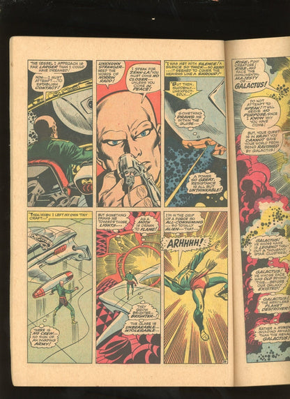 Silver Surfer #1 (1968) additional condition photo collectible raw comic