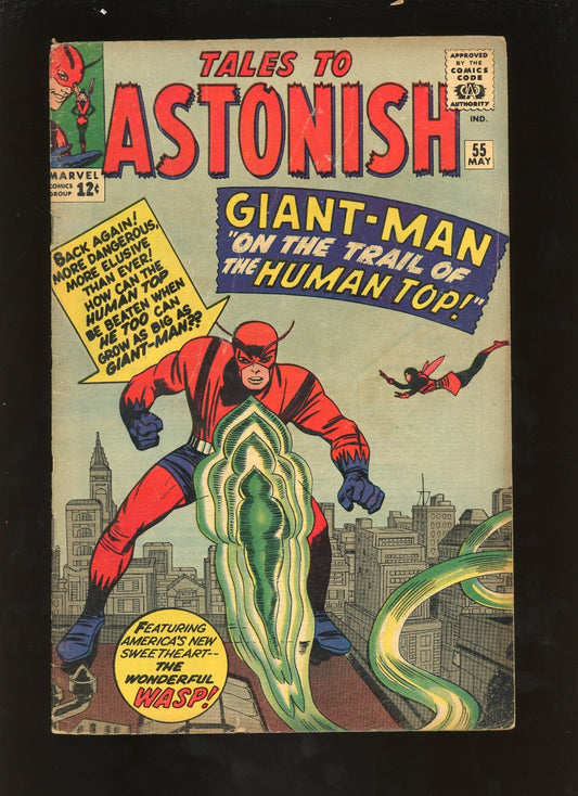 Tales to Astonish #55 (1964) front cover collectible comic book