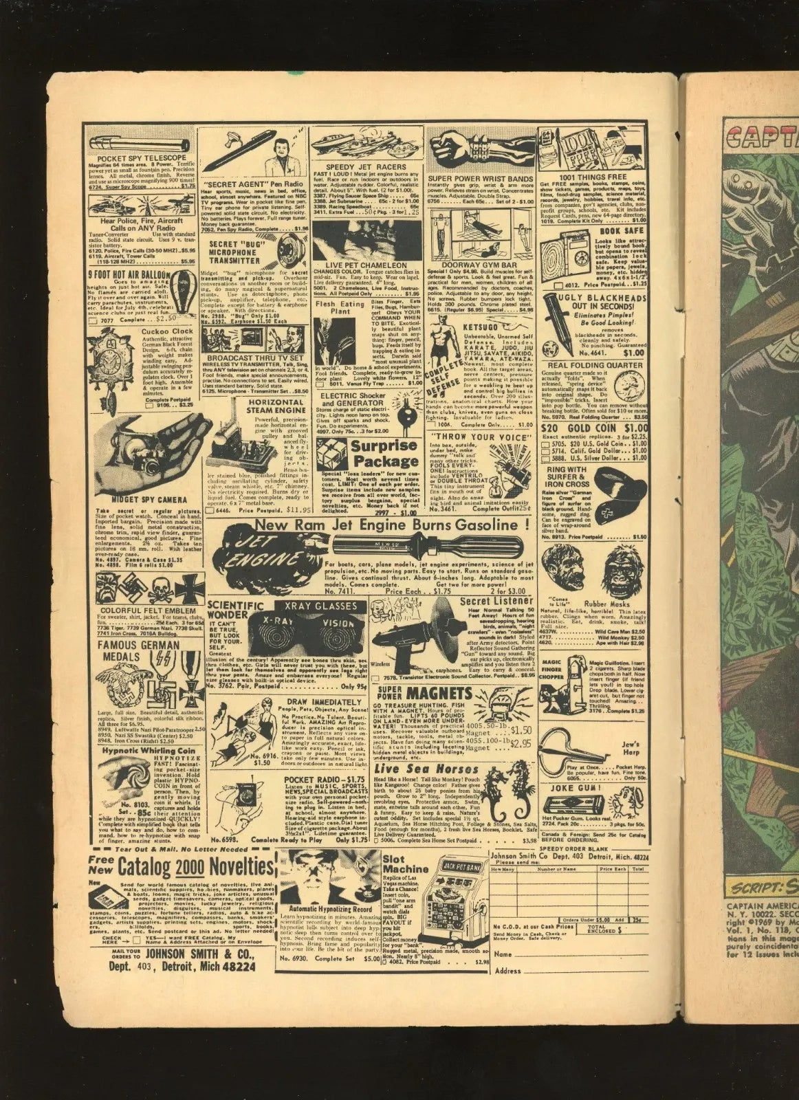 Captain America #118 (1969) additional condition photo collectible raw comic