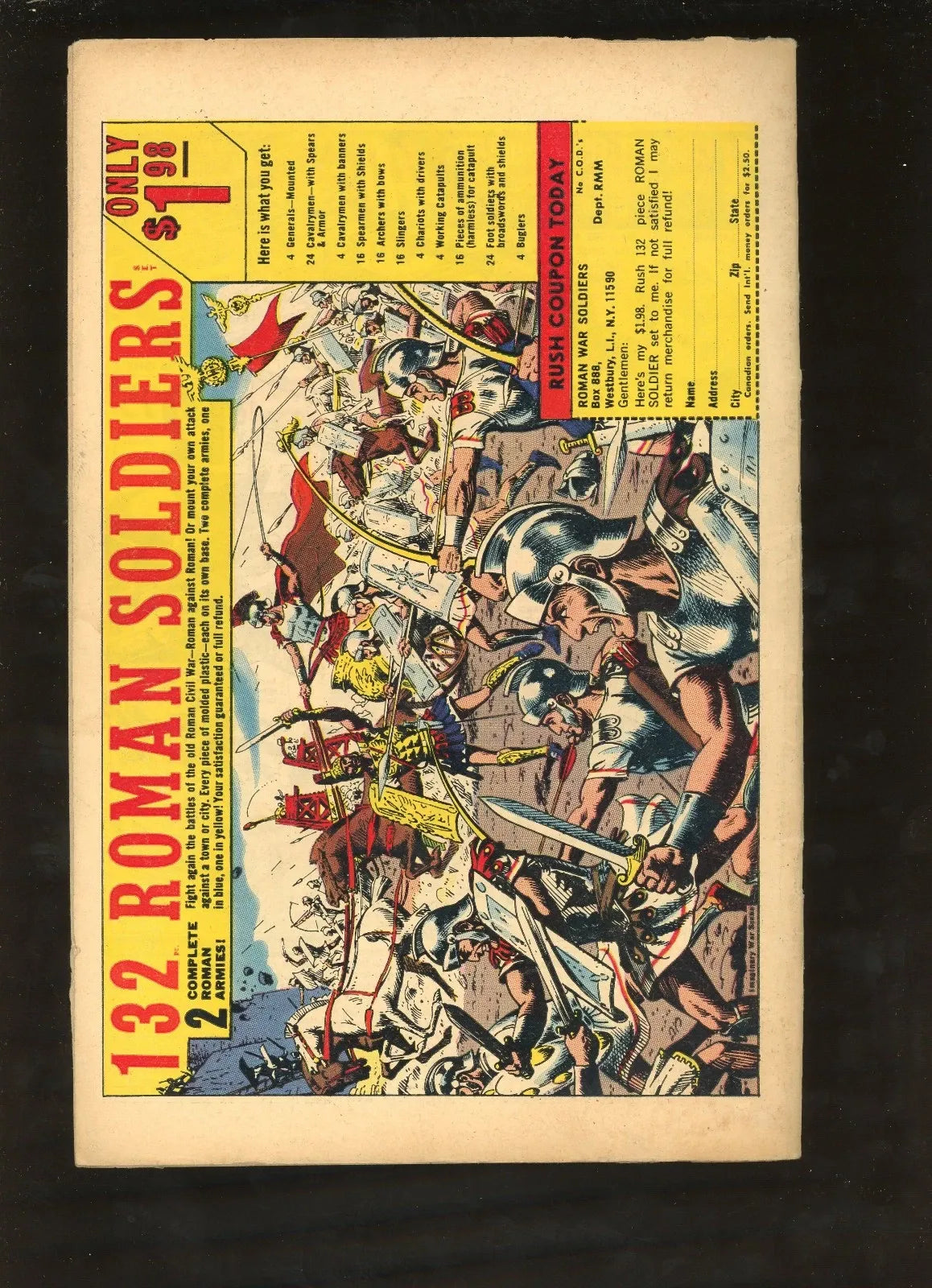 Nick Fury Agent of S.H.I.E.L.D. #2 (1968) centerfold and staples condition photo