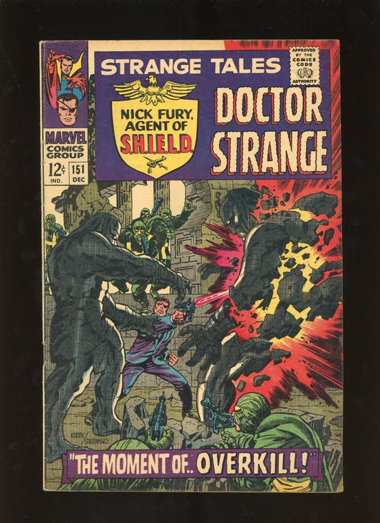 Strange Tales #151 (1966) front cover collectible comic book