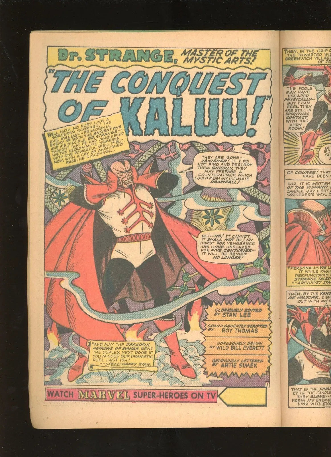 Strange Tales #150 (1966) additional condition photo collectible raw comic
