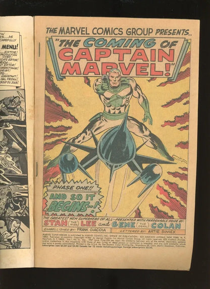 Marvel Super-Heroes #12 (1967) additional condition photo collectible raw comic
