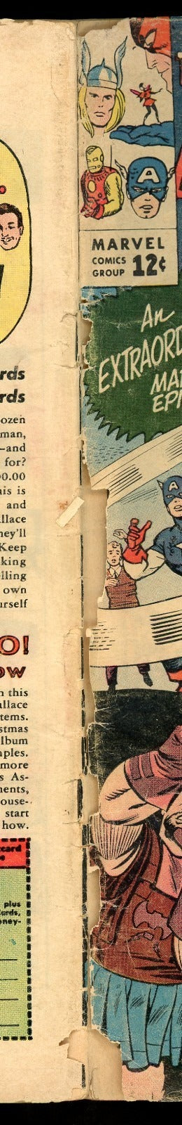 Avengers #7 1964 Marvel Silver Age Stan Lee Jack Kirby Low Grade product image - Pops Trading Company