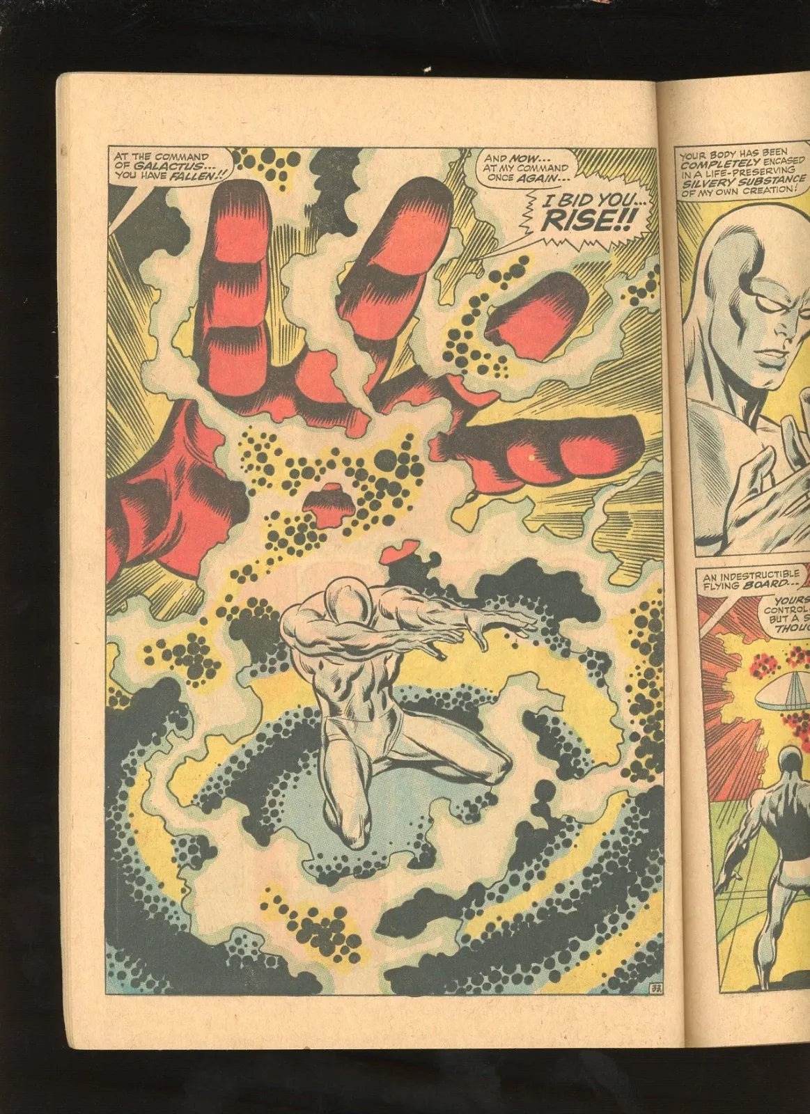 Silver Surfer #1 (1968) additional condition photo collectible raw comic
