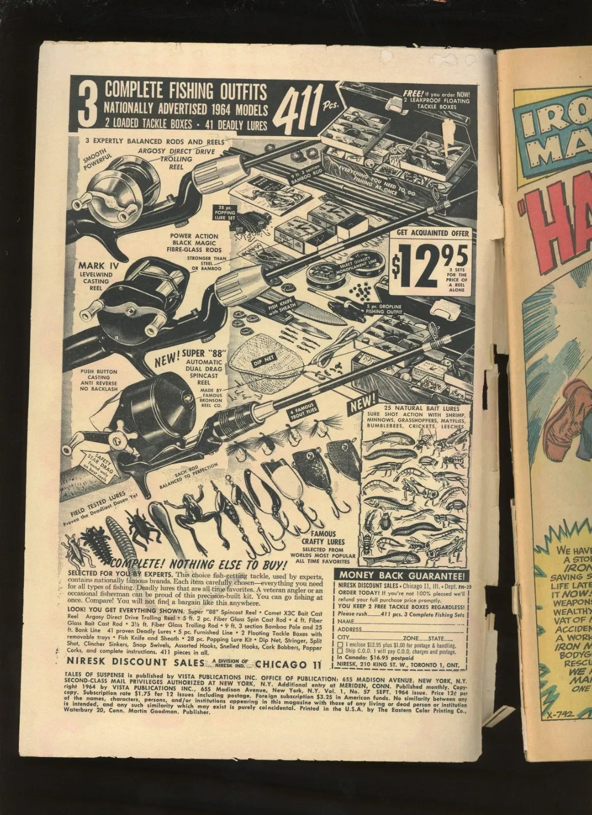 Tales of Suspense #57 (1964) additional condition photo collectible raw comic