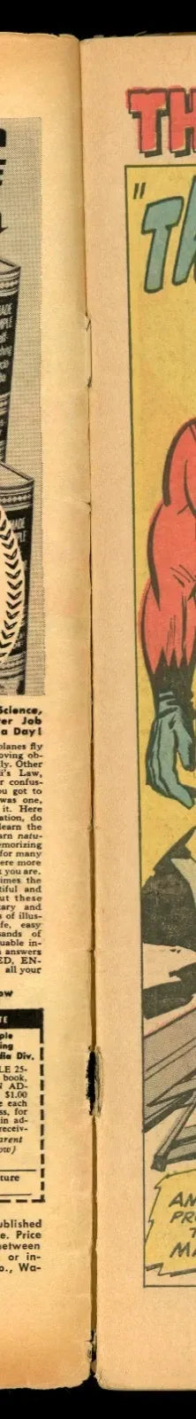 Avengers #5 (1964) additional condition photo collectible raw comic