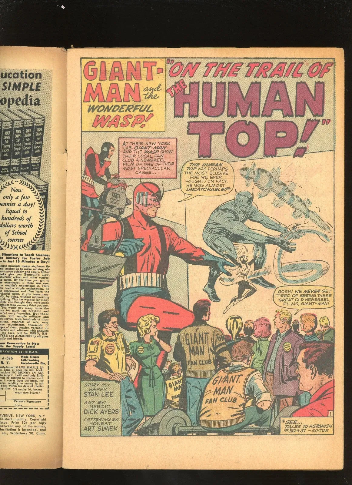 Tales to Astonish #55 (1964) additional condition photo collectible raw comic