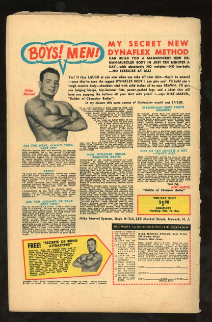 Tales to Astonish #78 (1966) back cover condition photo raw comic