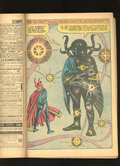 Strange Tales #138 (1965) additional condition photo collectible raw comic
