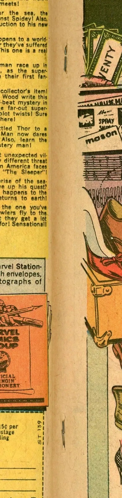 Strange Tales #139 (1965) additional condition photo collectible raw comic