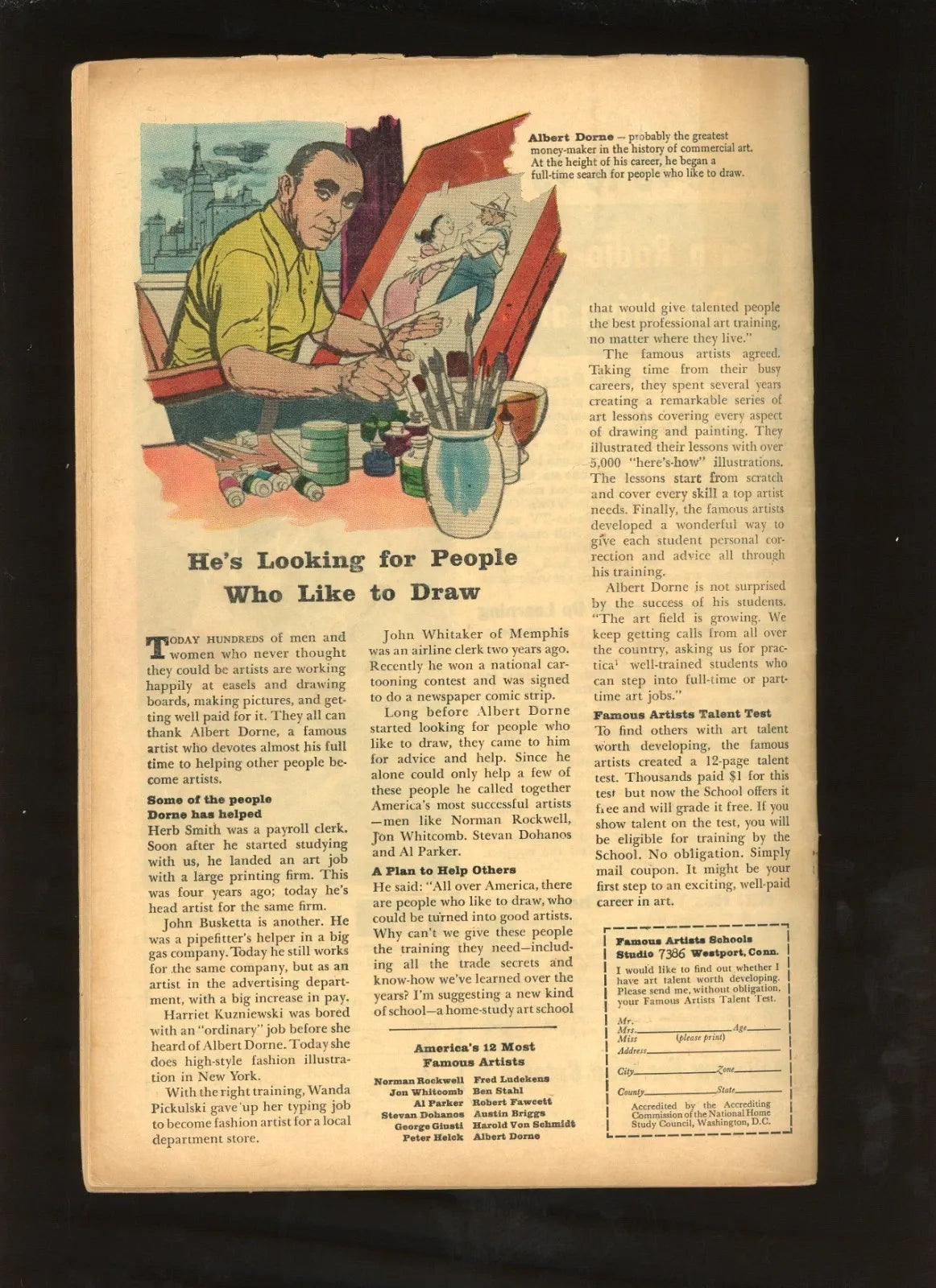 Avengers #9 (1964) centerfold and staples condition photo