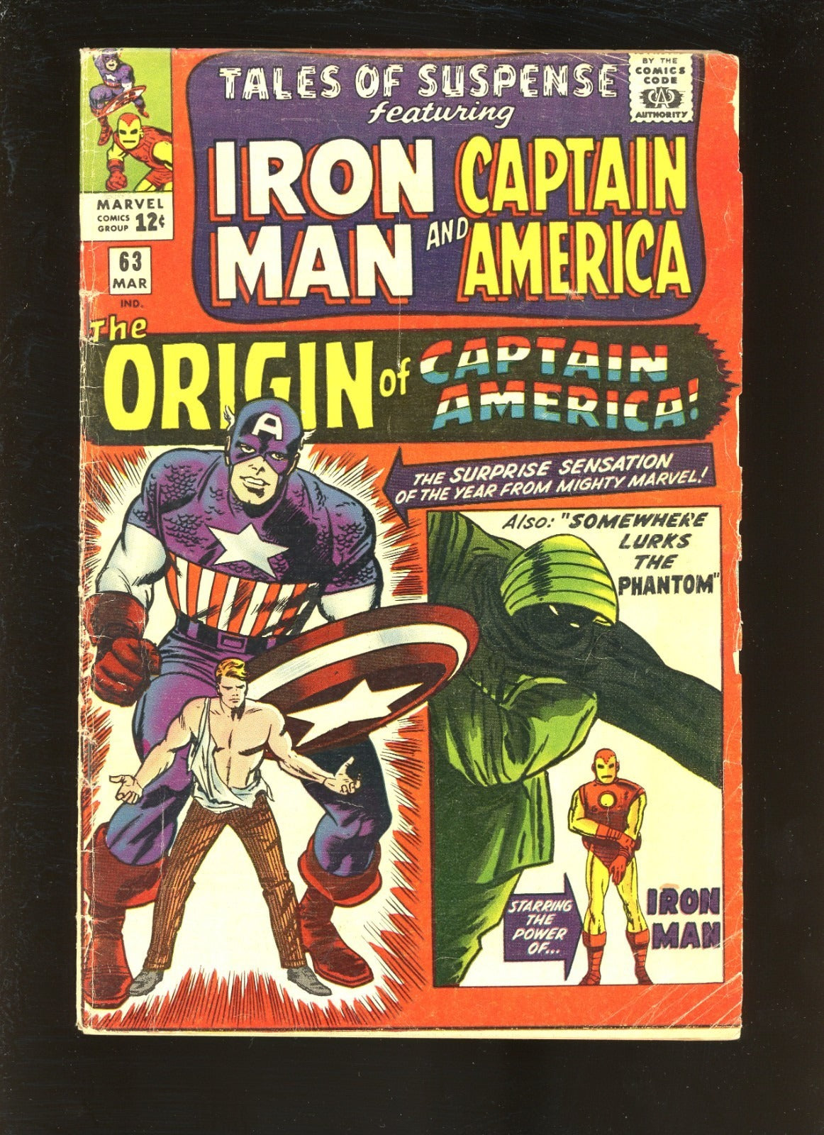 Tales of Suspense #63 (1965) front cover collectible comic book