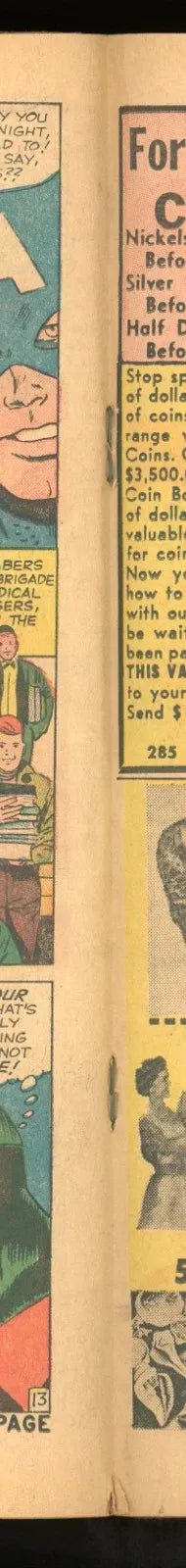 Avengers #9 (1964) additional condition photo collectible raw comic