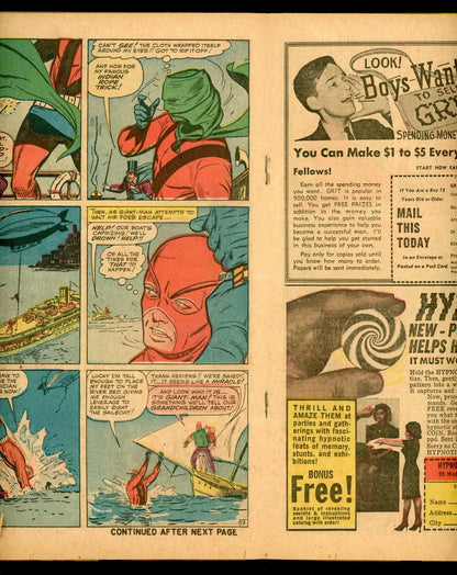 Tales to Astonish #56 (1964) interior page condition photo