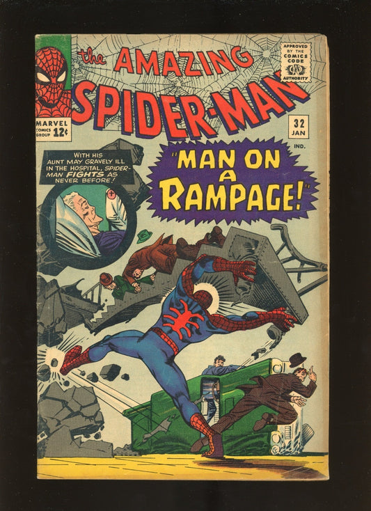 Amazing Spider-Man #32 (1966) front cover collectible comic book