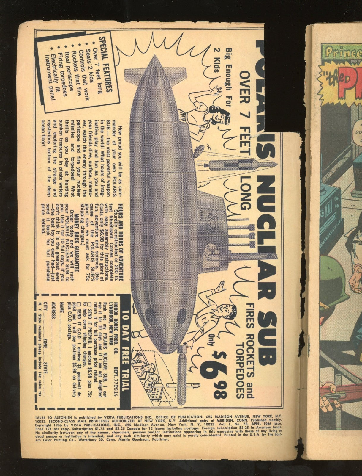 Tales to Astonish #78 (1966) additional condition photo collectible raw comic