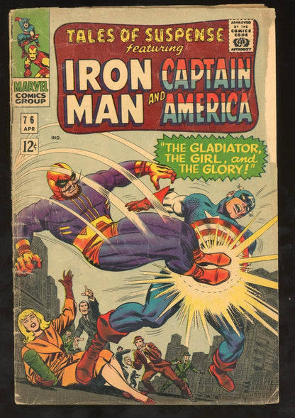 Tales of Suspense #76 (1966) front cover collectible comic book