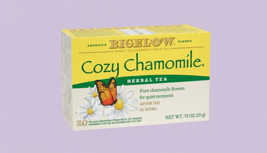 Bigelow Cozy Chamomile Herbal Tea Tea Bags product image - Pops Trading Company