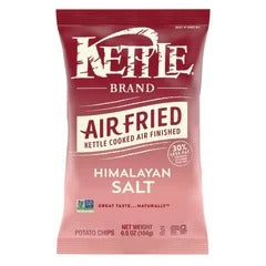Kettle Brand Himalayan Salt Air Fried Potato Chips 4.25 oz Bags bag - Himalayan Salt Air Fried flavor