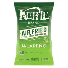 Kettle Brand Jalapeño Air Fried Potato Chips 4.25 oz Bags bag - Jalapeño Air Fried flavor