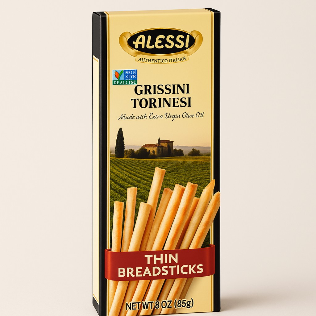 Alessi Thin Breadsticks 3 oz product image - Pops Trading Company