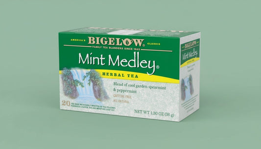 Bigelow Mint Medley Herbal Tea Tea Bags product image - Pops Trading Company