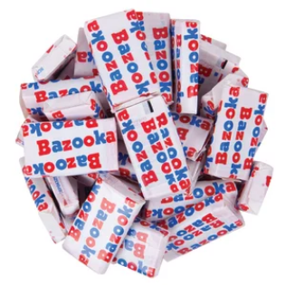 Bazooka Original Bubble Gum 26.4 lb Bulk Box product image – Bazooka bubble gum and nostalgic candy