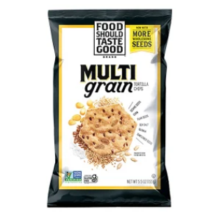 Food Should Taste Good Multigrain Tortilla Chips 5.5 oz Bag