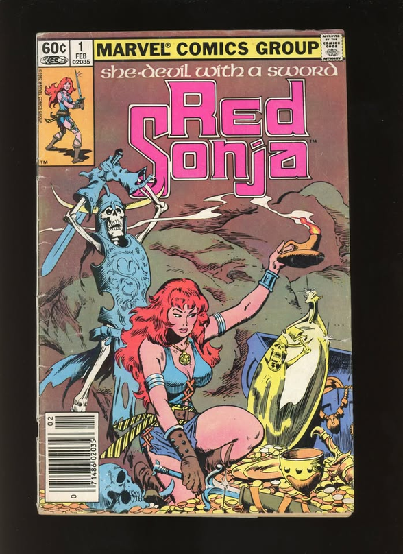 Red Sonja #1 (Feb 1983) Marvel Newsstand Comic VG 4.0