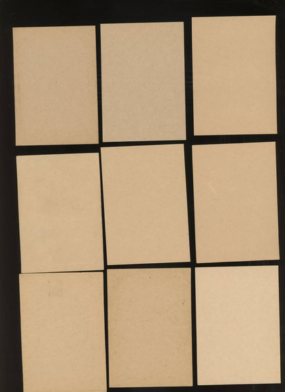 Vintage 1973-75 Topps Wacky Packages 45-Sticker Tan Back Lot