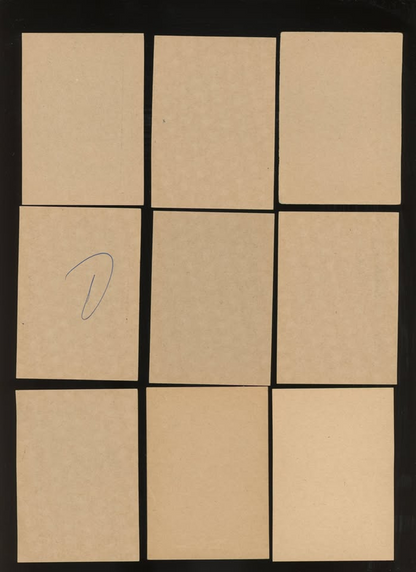Vintage 1973-75 Topps Wacky Packages 45-Sticker Tan Back Lot