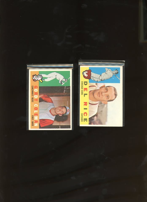 1960 Topps Baseball 20-Card Lot – Rookies & Stars Vintage