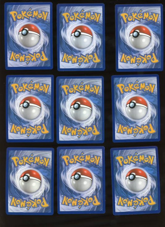 Pokémon Lot 19 – 9 Reverse Holo Cards Lapras Nest Ball & More