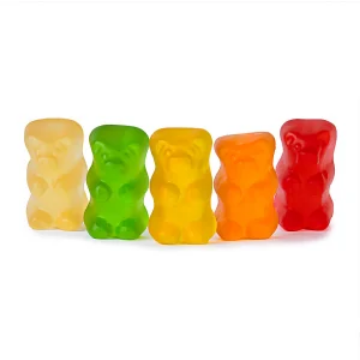 Pops Trading Company Gummy /Gummi Bears 5 Fruit Flavors -8 oz side package detail image - Pops Trading Company