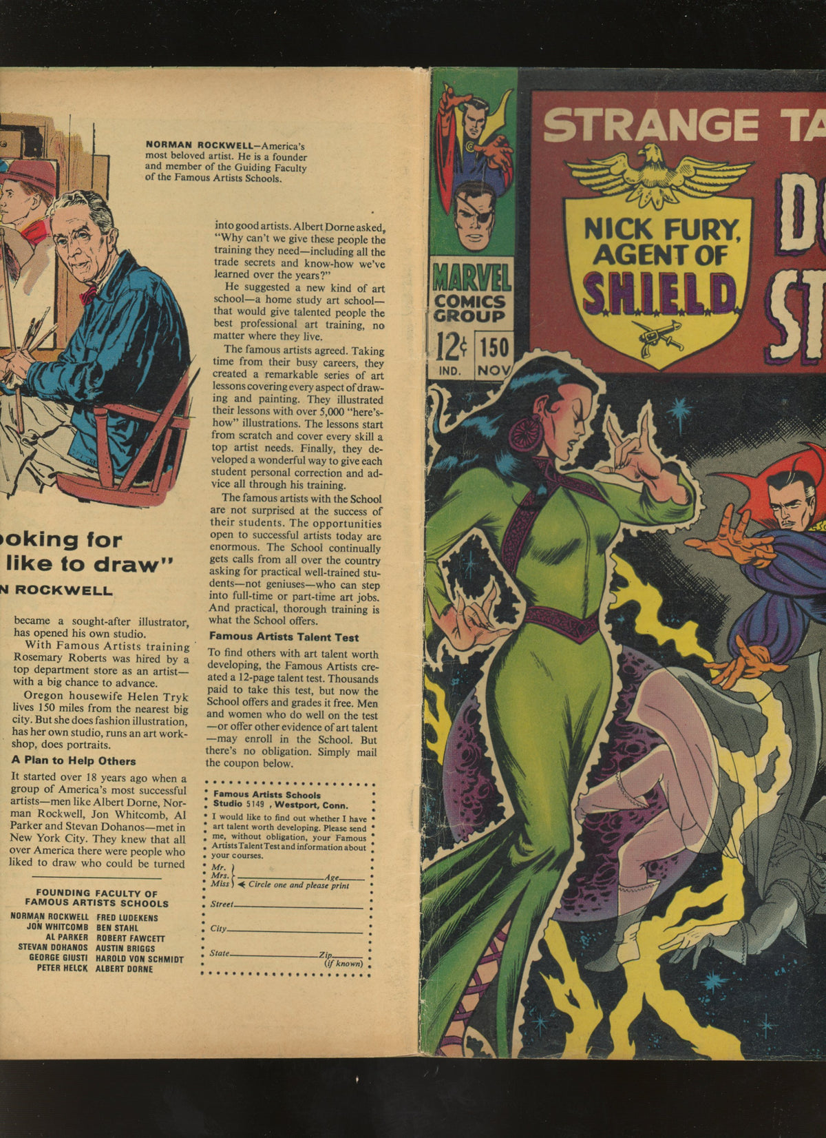 Strange Tales #150 1966 Marvel 1st Umar John Buscema 4.0 VG Key Comic