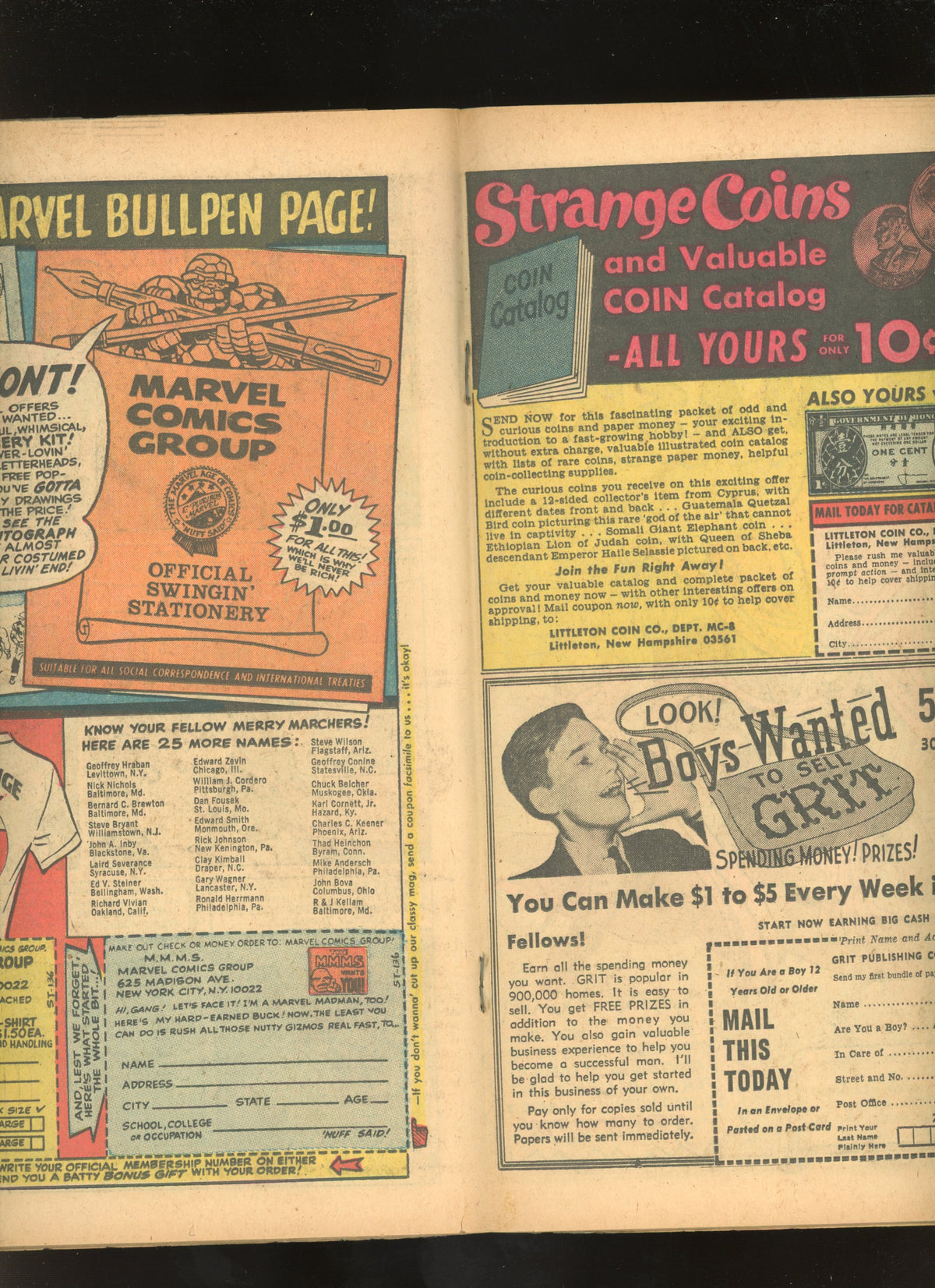 Strange Tales #136 (1965) Nick Fury S.H.I.E.L.D. Doctor Strange GD 2.0