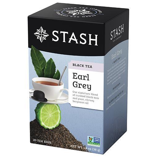 Stash Earl Grey Black Tea Bags 30ct product image at Pops Trading Company