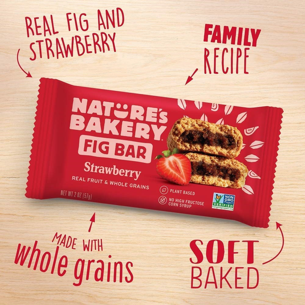 Nature’s Bakery Whole Wheat Fig Bars – 14 Count Variety Sampler product detail image - Pops Trading Company